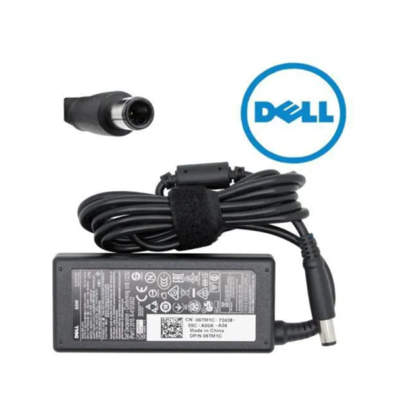 شاحن لابتوب ديل 19.5V - 3.34A اصلي