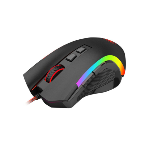 ريدراجون جريفين M607 ماوس قيمنق إضاءة RGB دقة 7200 DPI تقنية التوصيل USB - اسود - Image 3