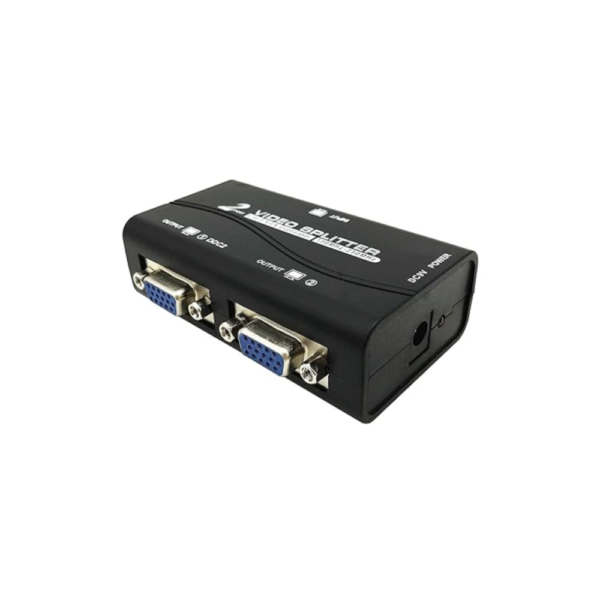 موزع سبليتر VGA لتشغيل الكمبيوتر على شاشتين