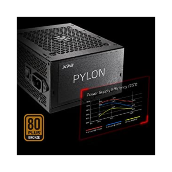 XPG بور سبلاي الطاقة 750 وات 80 بلس برونزي - Image 3