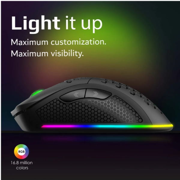 ماوس الألعاب السلكي المريح Vertux ammolite - Image 4
